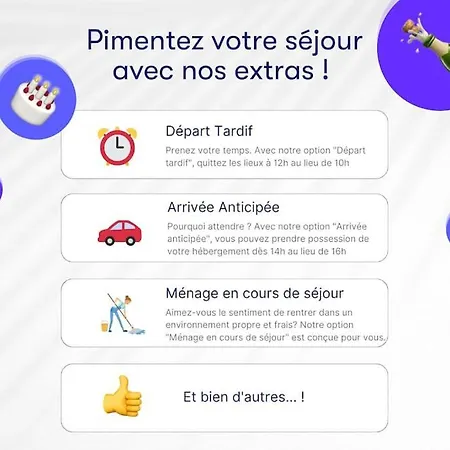 Lejlighed L'escapade T3 Avec Terrasse Privative